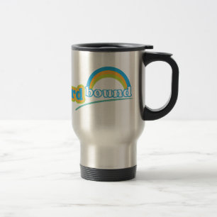 Springen Sie zum Himmel christliche Reise-Tasse Reisebecher