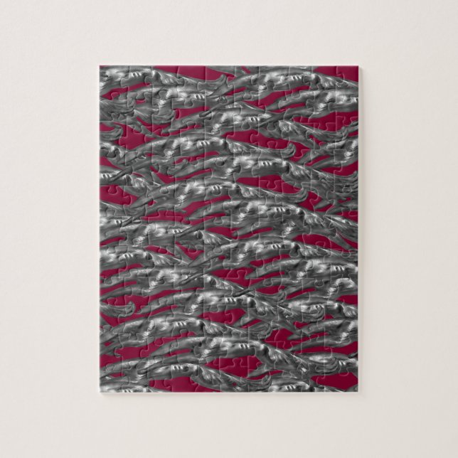 Springen von Borzoi (Vertikal)