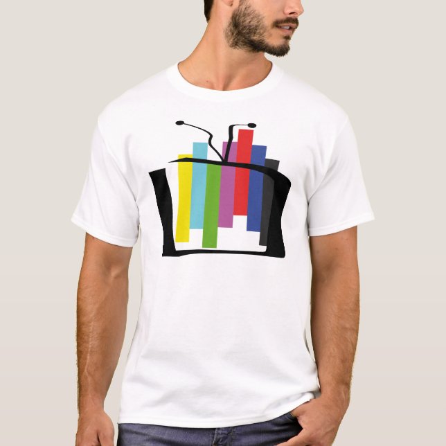 Springende Test-Karte T-Shirt (Vorderseite)
