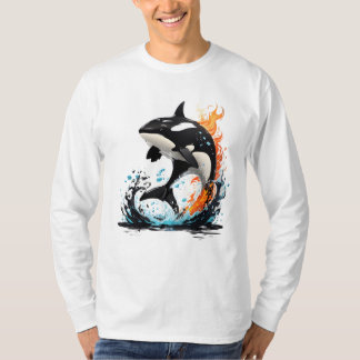 Springender Ozeandolphin 2023 T-Shirt