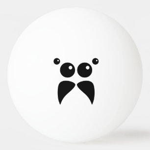 Springender Spinnen-Gesichts-Klingeln Pong Ball Tischtennisball