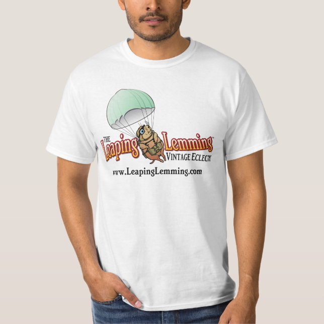 Springendes Lemming T-Shirt (Vorderseite)