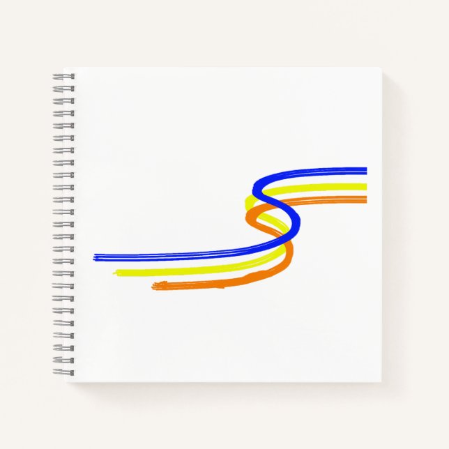 Springendes Papier Notizbuch (Vorderseite)