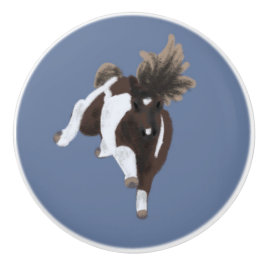 Springendes Pony  Keramikknauf