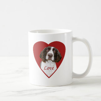 Springer anglais Spaniel Love Coffee Mug