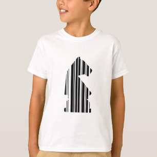 SPRINGER-BARCODE-Schachfigur-Musterdesign T-Shirt