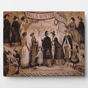 "Springer Brothers, Boston, Herbst und Winter Coll Fotoplatte