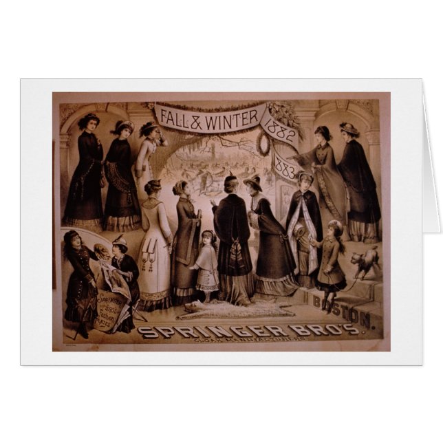 'Springer-Brüder, Boston, Fall und Winter Collec (Vorderseite (Horizontal))