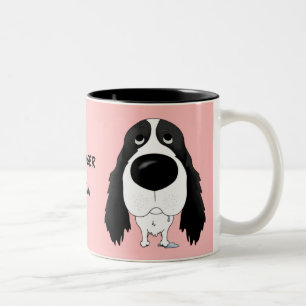 Springer-Mama-Tasse Zweifarbige Tasse