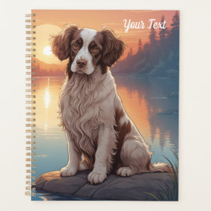 Springer Spaniel am See Planer
