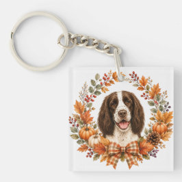Springer Spaniel Herbst Schlüsselanhänger
