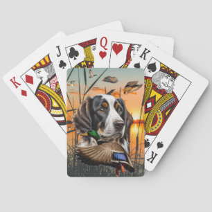Springer Spaniel Spielkarten, Entenjagd Spielkarten