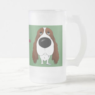 Springer-Vater-Tasse Mattglas Bierglas