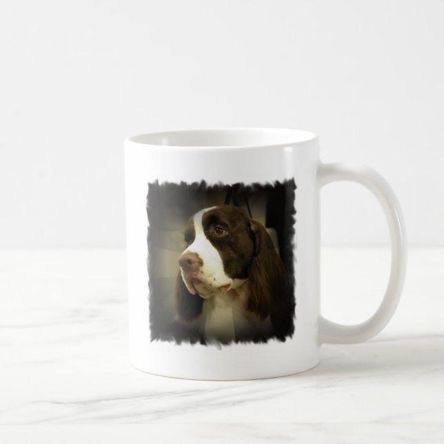 Springerspaniel-Keramik-Tasse Kaffeetasse (Rechts)
