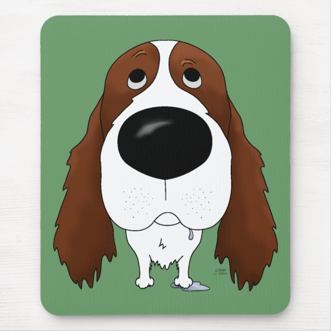 SpringerSpaniel Mousepad (Vorne)