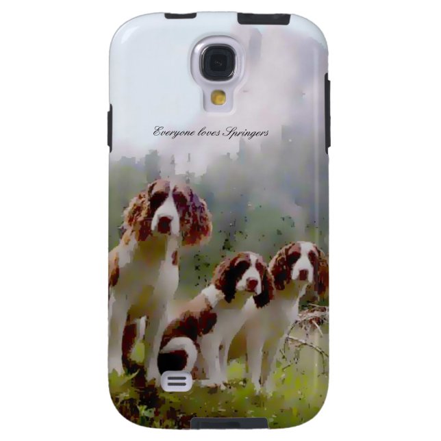 Springerspaniel-Telefonkasten Case-Mate Samsung Galaxy Hülle (Rückseite)