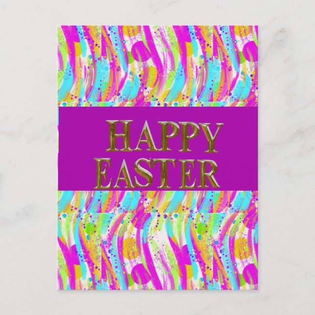 SPRINGFARBEN POSTKARTE (Vorderseite)