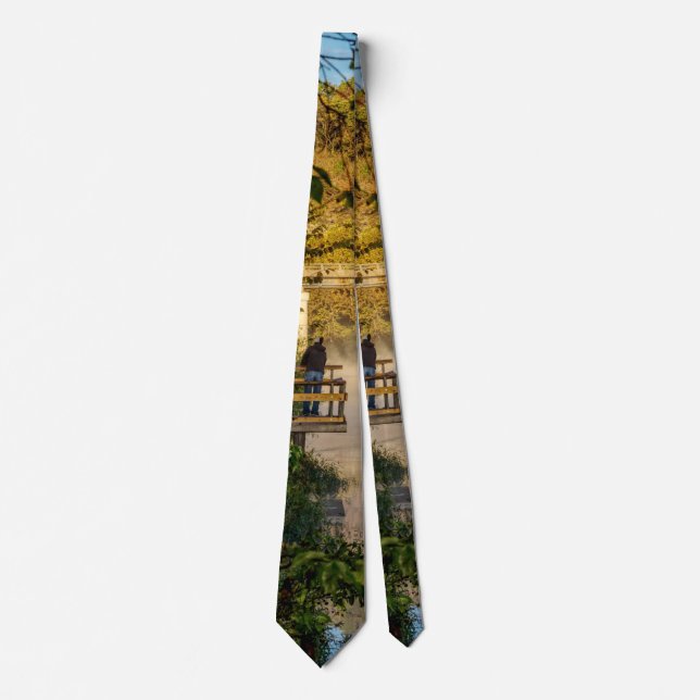 Springfield Herbst Angeltag Tie Krawatte (Vorderseite)