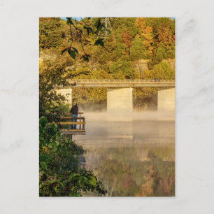 Springfield Herbstfischen Postkarte