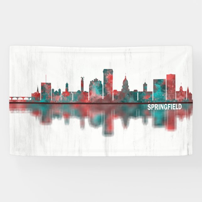 Springfield Illinois Banner (Horizontal)