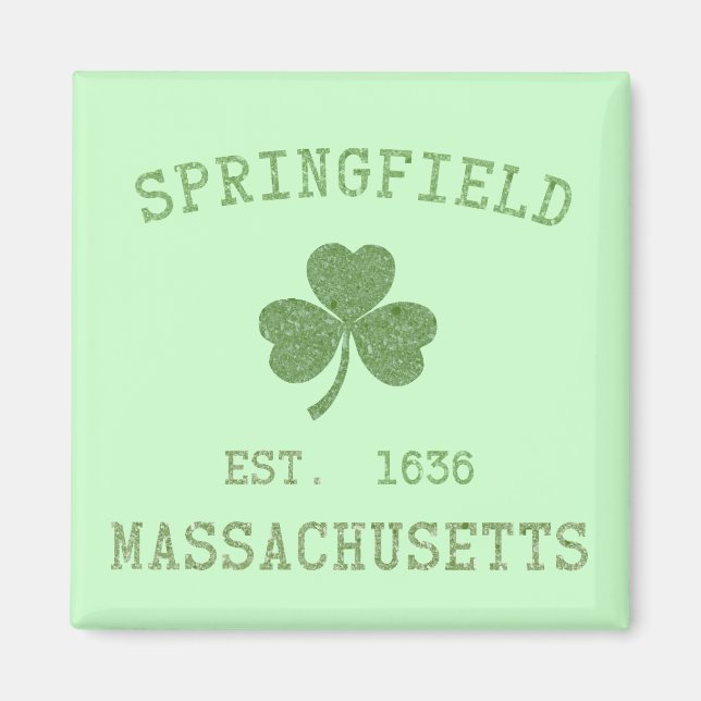 Springfield MA Magnet (Vorne)