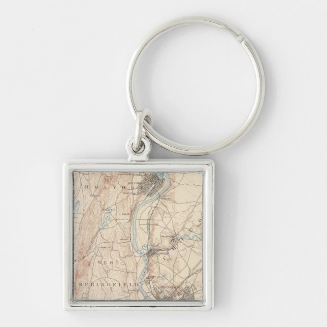 Springfield, Massachusetts Schlüsselanhänger (Vorne)