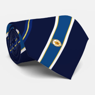 Springfield (Massachusetts) Stadtflagge Neck Tie Krawatte