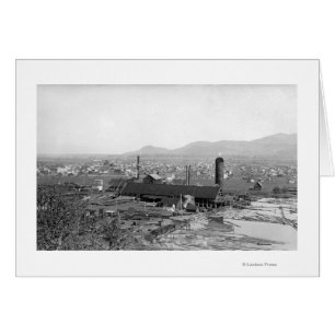 Springfield, OR Town View und Lumber Mills