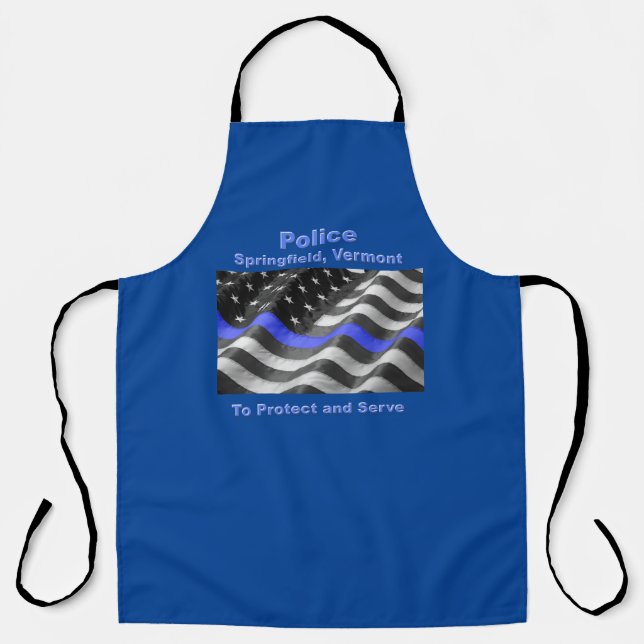 Springfield, Vermont. Police Schürze (Vorderseite)