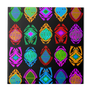 Springfrösche Fliese