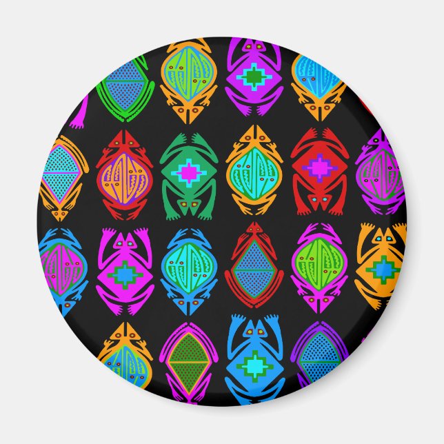 Springfrösche Magnet (Vorne)