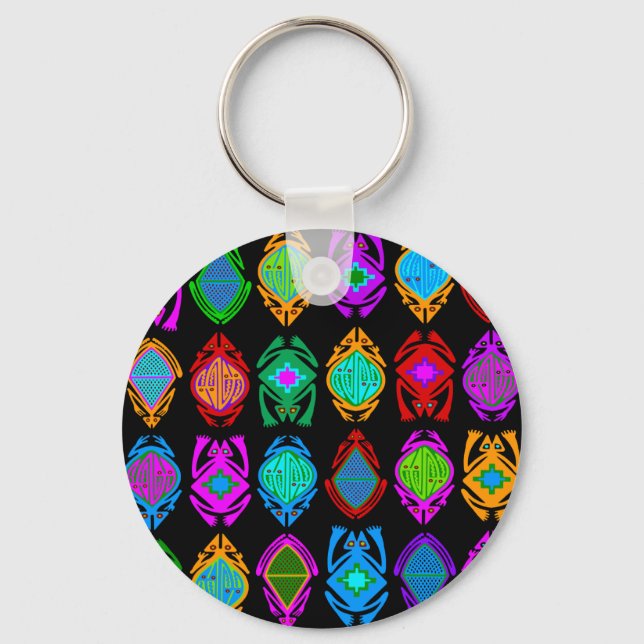 Springfrösche Schlüsselanhänger (Vorderseite)