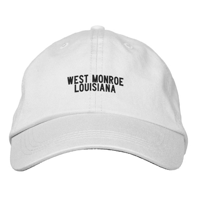 Springhill LOUISIANA Hat Bestickte Baseballkappe (Vorderseite)