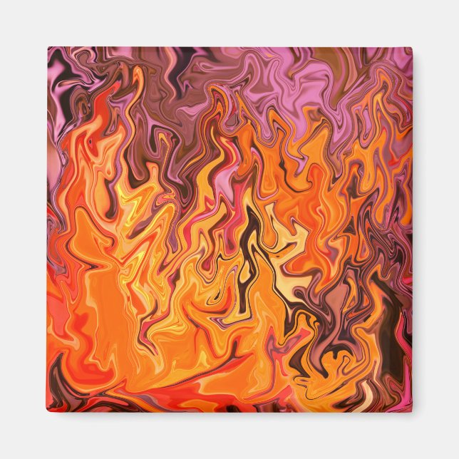 Springin' Flammen.... Magnet (Vorne)