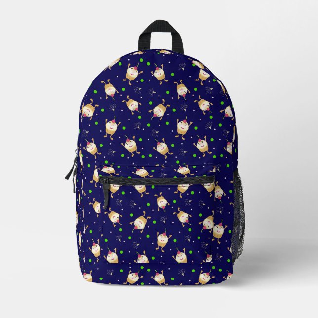 Springkuchen Bedruckter Rucksack (Vorderseite)