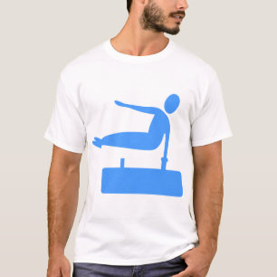 Springpferd - Babyblau T-Shirt