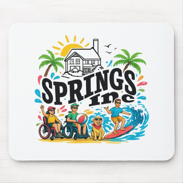 Springs Inc, Firmen-Mauspad,  Mousepad (Vorne)