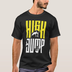 Springspur und Feld für Springreiter T-Shirt
