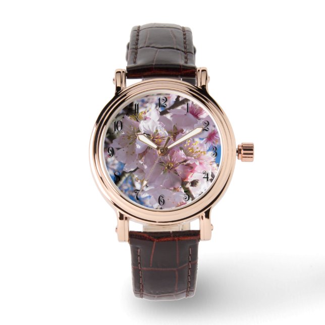 Springtime blüht armbanduhr (Vorderseite)