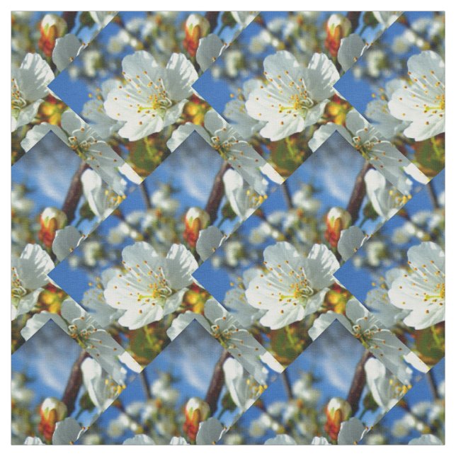 Springtime-Blume Stoff (Muster)