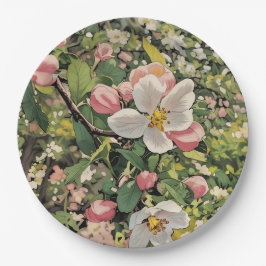 Springtime-Blüten - PapierTeller