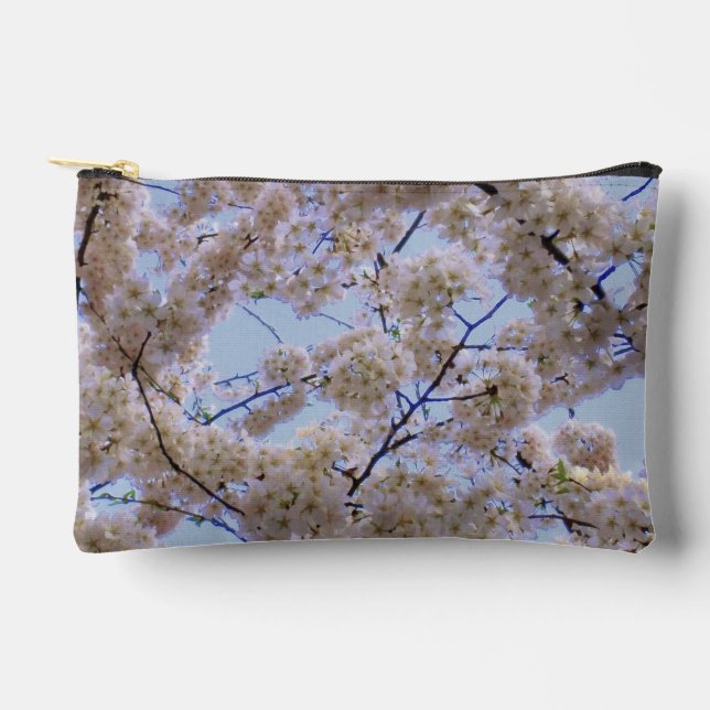 "Springtime-Blüten" Zubehörtasche (Vorderseite)