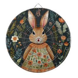 Springtime Bunny Magic Dart Board Dartscheibe