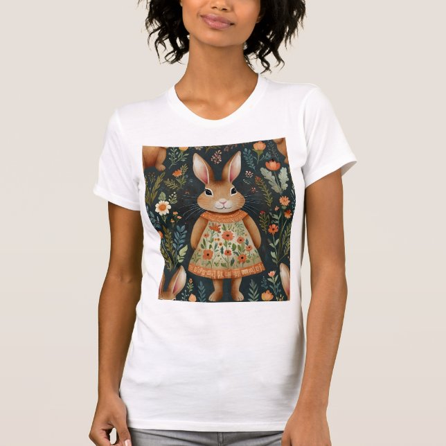 Springtime Bunny Magic T - Shirt (Vorderseite)