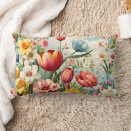 Springtime Charm Blumen Kissen