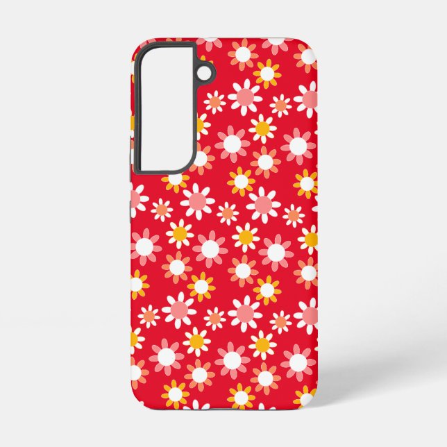 Springtime Daisies Samsung Galaxy Case Hülle (Rückseite)