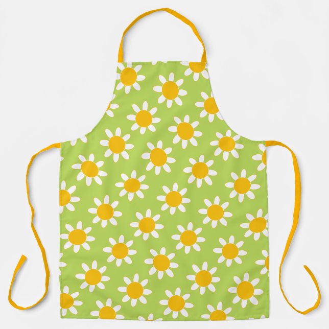 Springtime Daisy Schürze (Vorderseite)