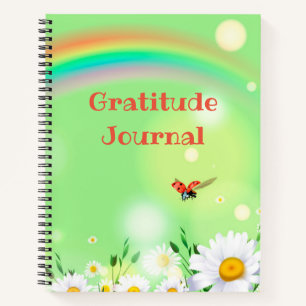 Springtime Dankbarkeit Journal Spiral Notebook Notizbuch