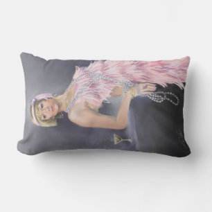 Springtime Flapper Lumbar Kissen