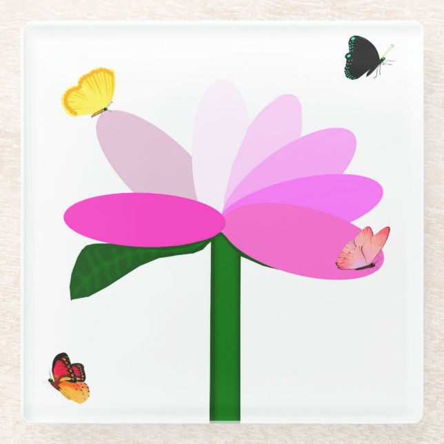 Springtime Friends Glass Untersetzer (Vorderseite)